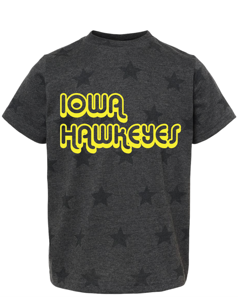 Bubble Iowa Hawkeyes Tee