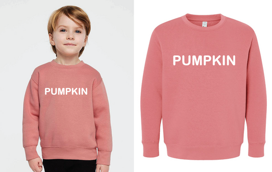 PUMPKIN Crewneck Sweatshirt - Mauvelous