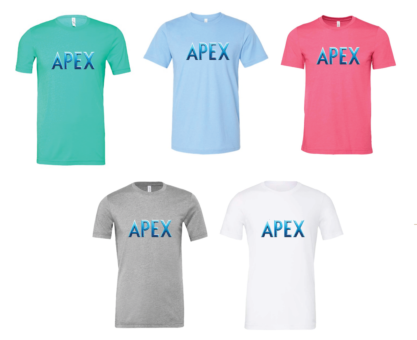 BELLA + CANVAS - Jersey Tee - APEX Full Front/REMAX Neck