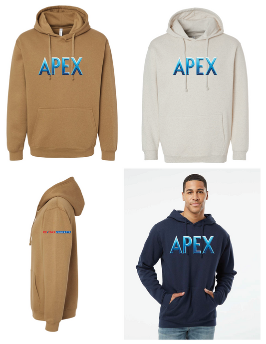 LAT - Elevated Fleece Basic Hoodie - APEX Chest/REMAX Shoulder